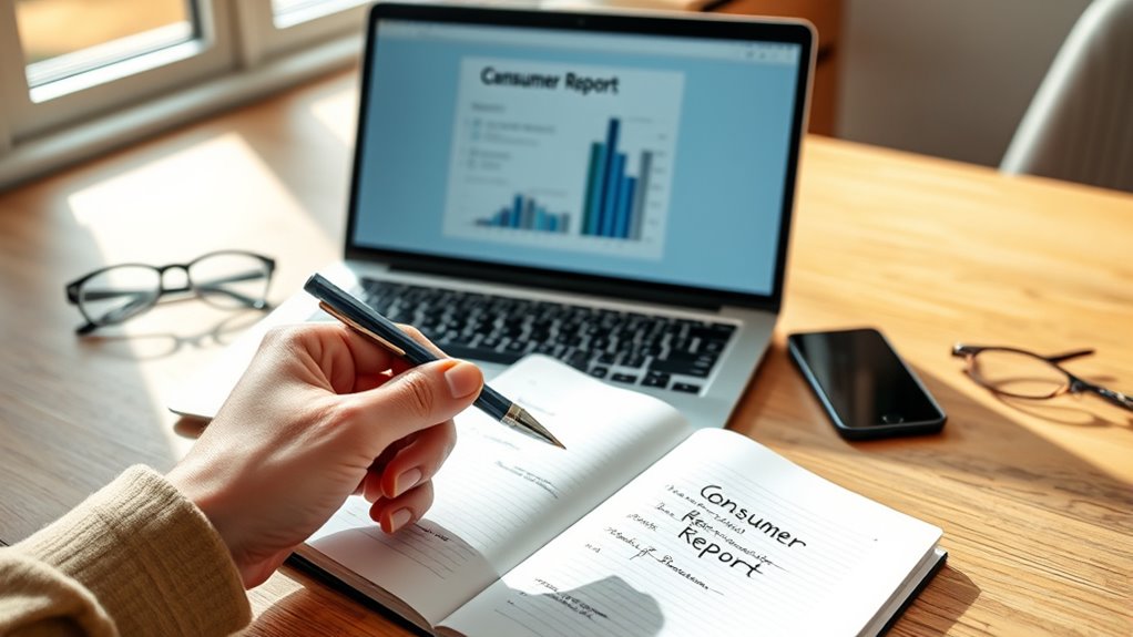 citing consumer report properly