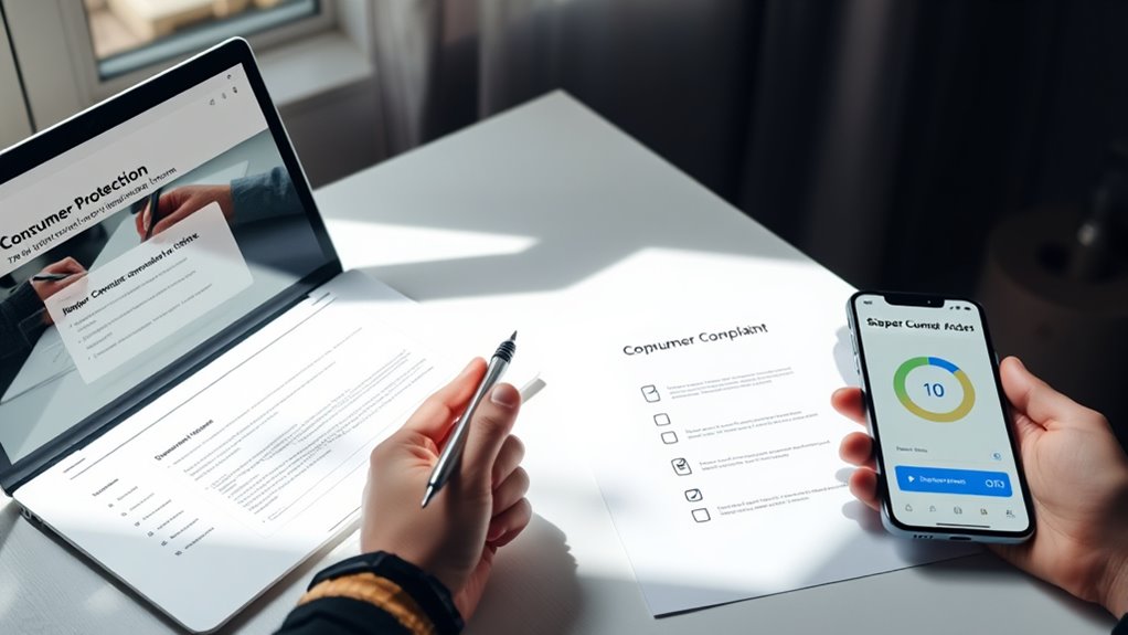 filing consumer complaint process