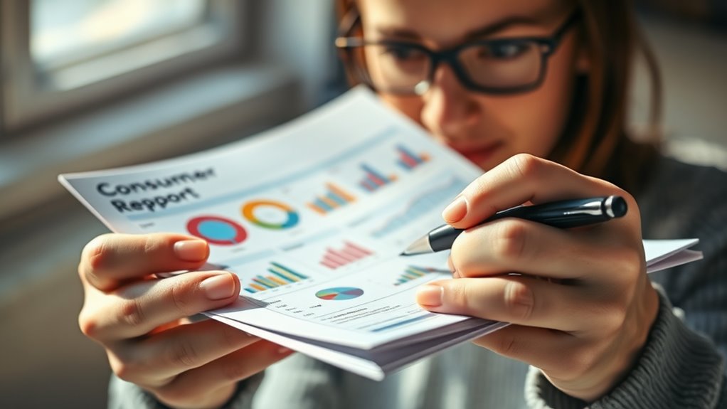 interpreting consumer report data
