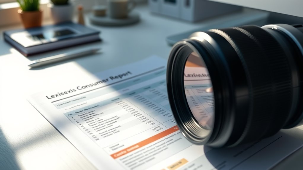 understanding consumer report details