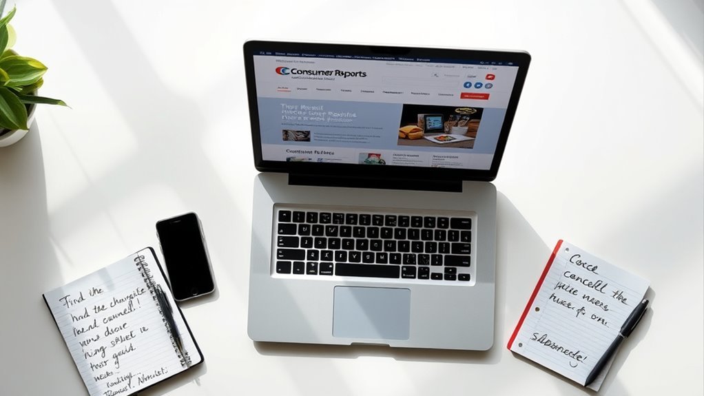 cancel consumer reports membership