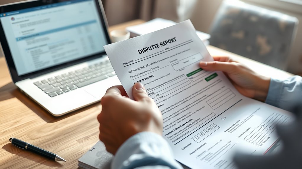 dispute investigate correct errors