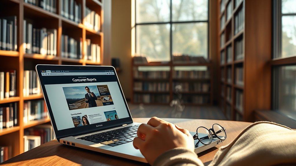 free consumer reports access