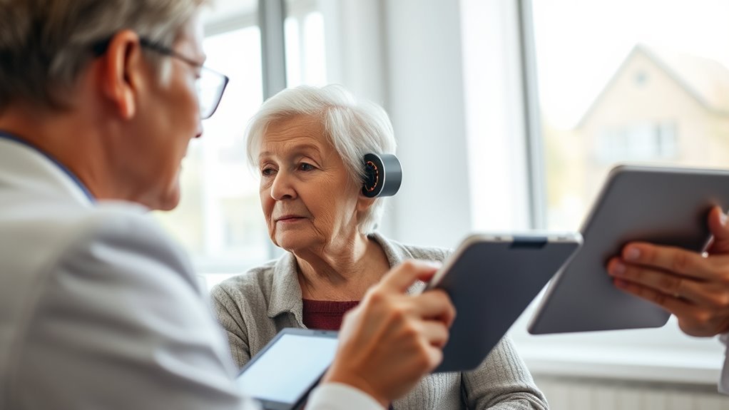 get hearing test first