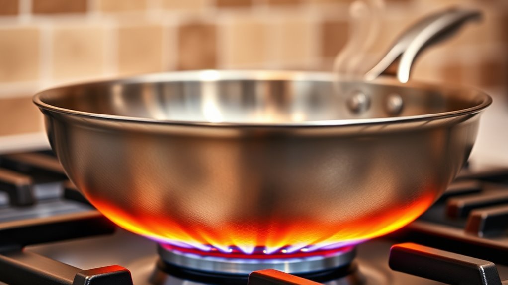 high heat durable even cooking