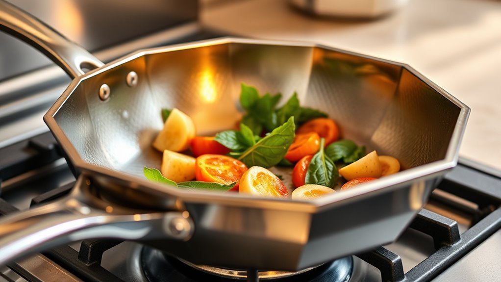 hybrid stainless steel nonstick