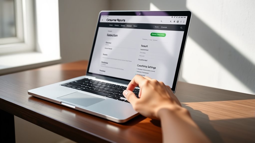 manage and cancel subscriptions