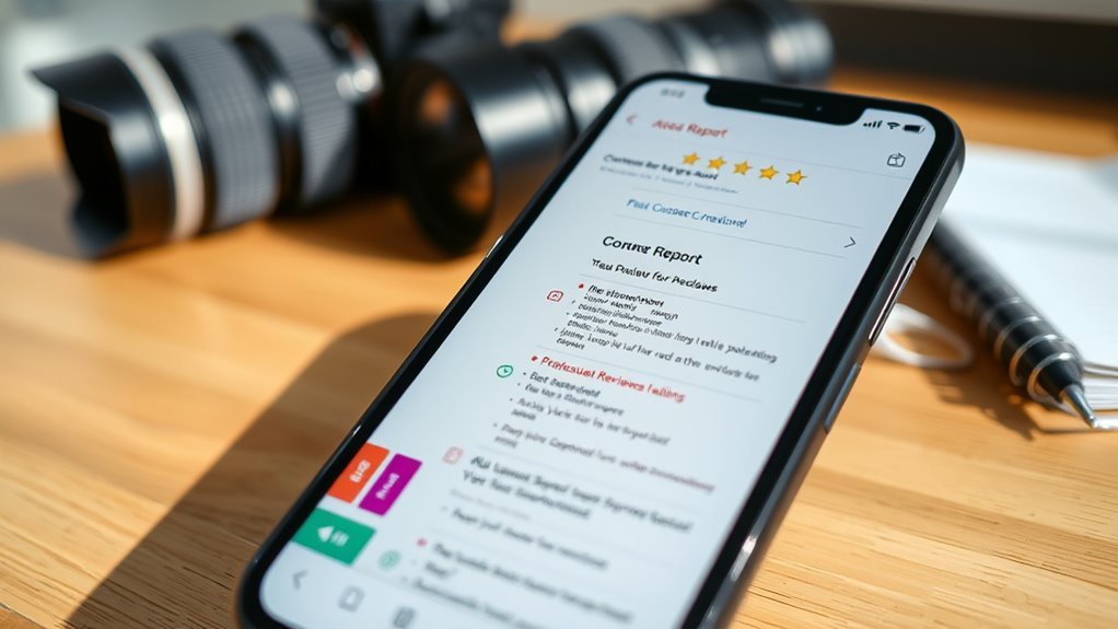 ratings differ from user reviews