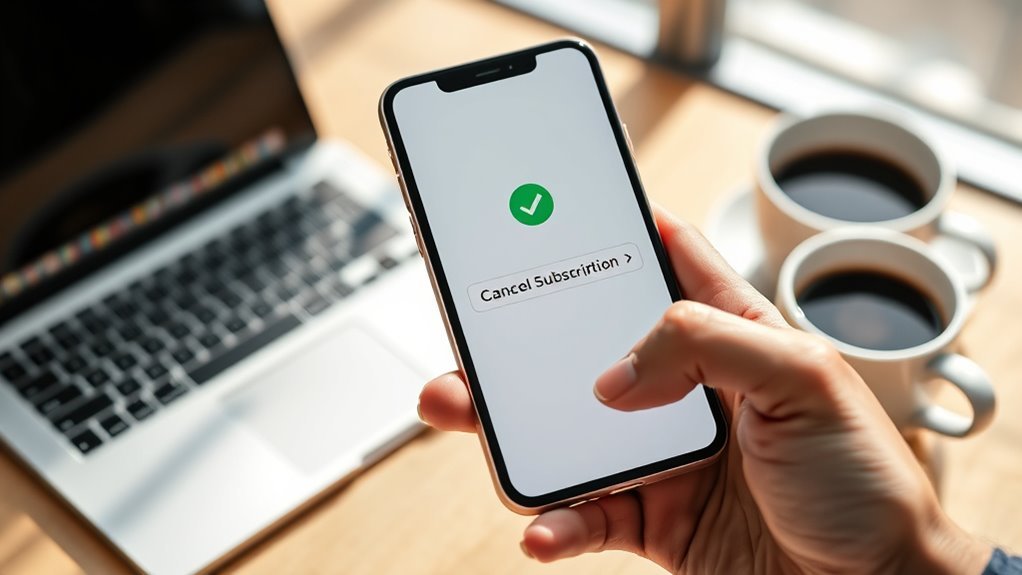 verify cancellation and charges